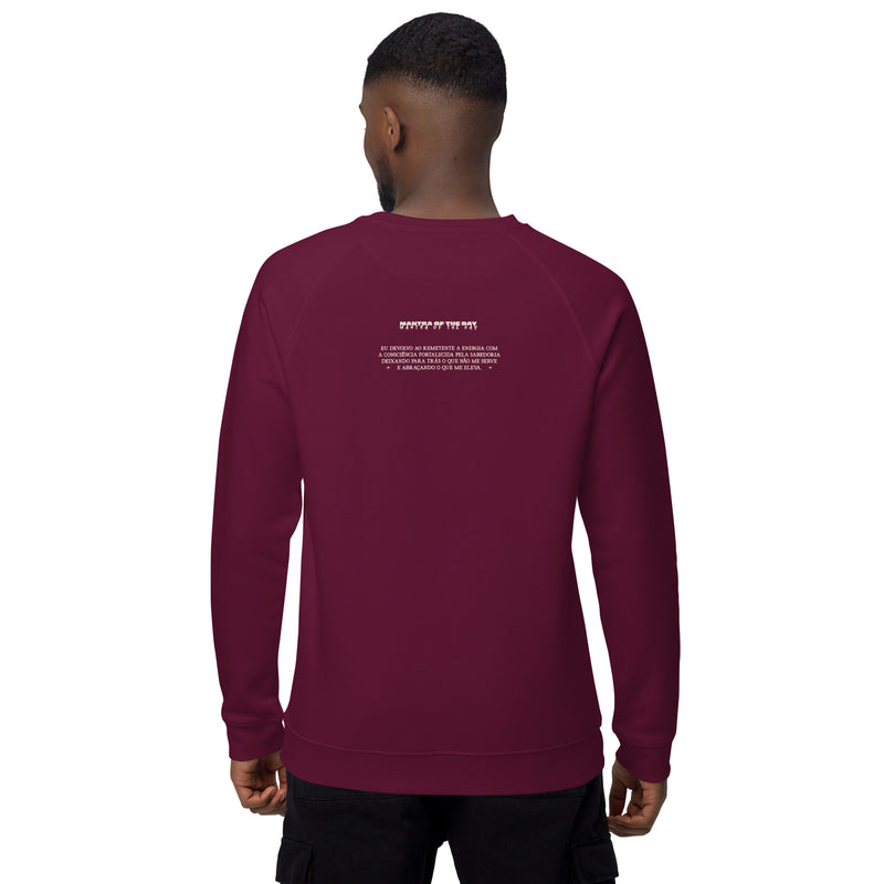 I AM ALWAYS PROTECTED Sweatshirt ✸ Burgundy + White