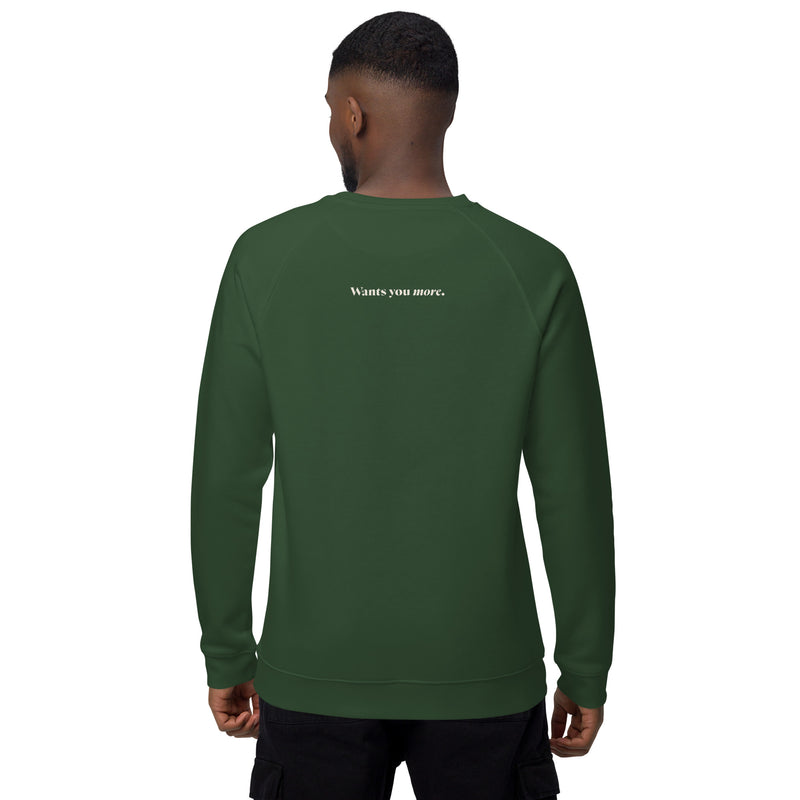 EVERYTHING YOU WANT Sweatshirt ✸ Green + White