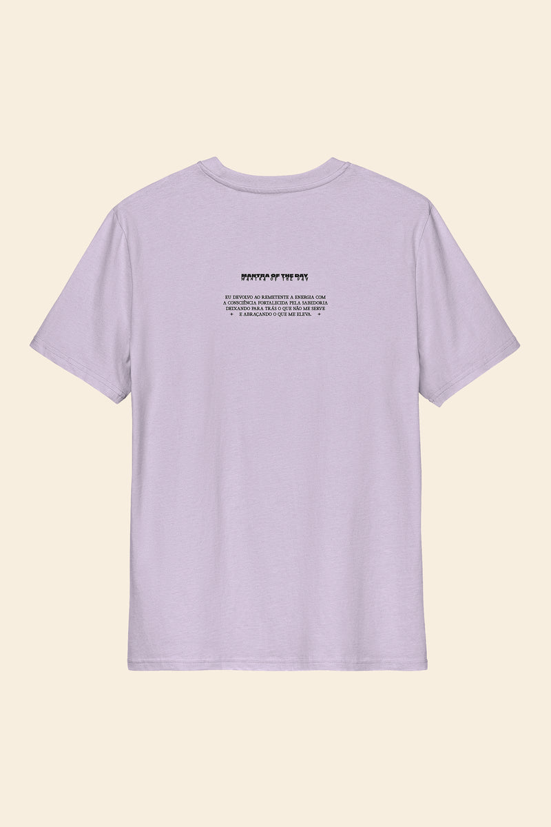 MANTRA OF THE DAY T-shirt ✸ Lavender