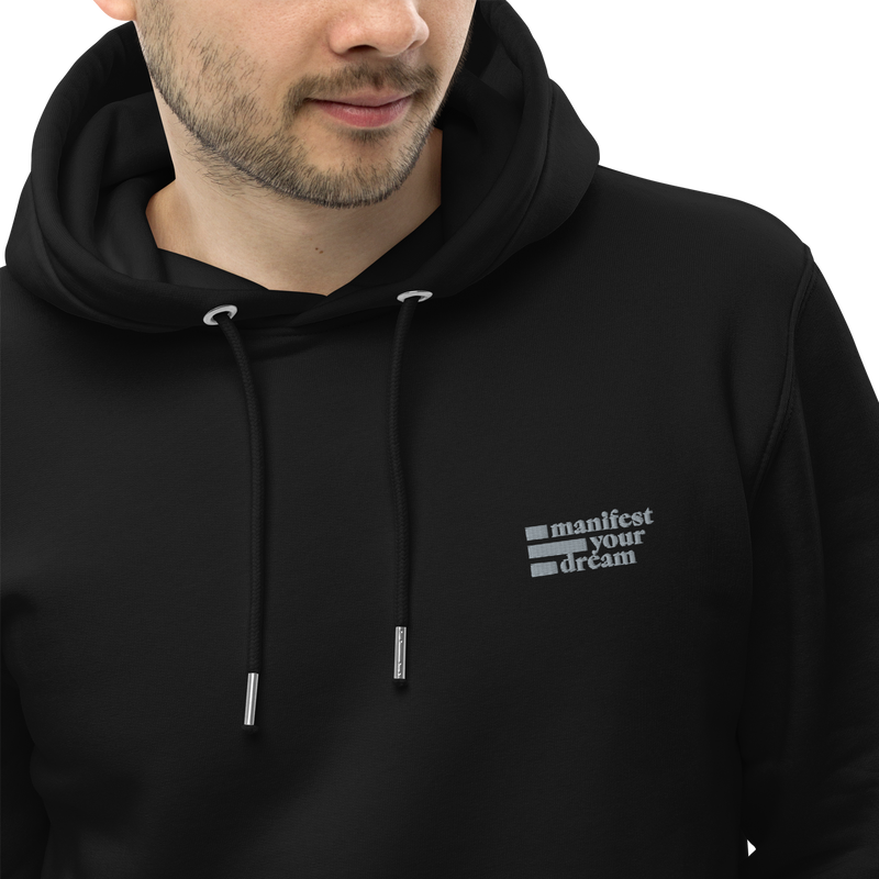 MANIFEST YOUR DREAM Hoodie ✸ Black + Grey