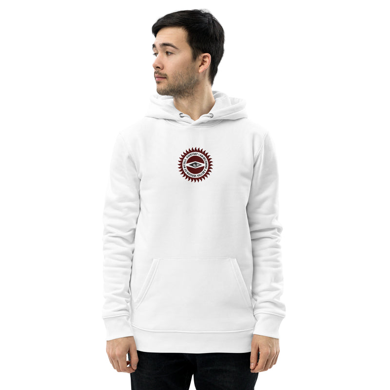 A BETTER VERSION OF MYSELF Hoodie ✸ White + Red