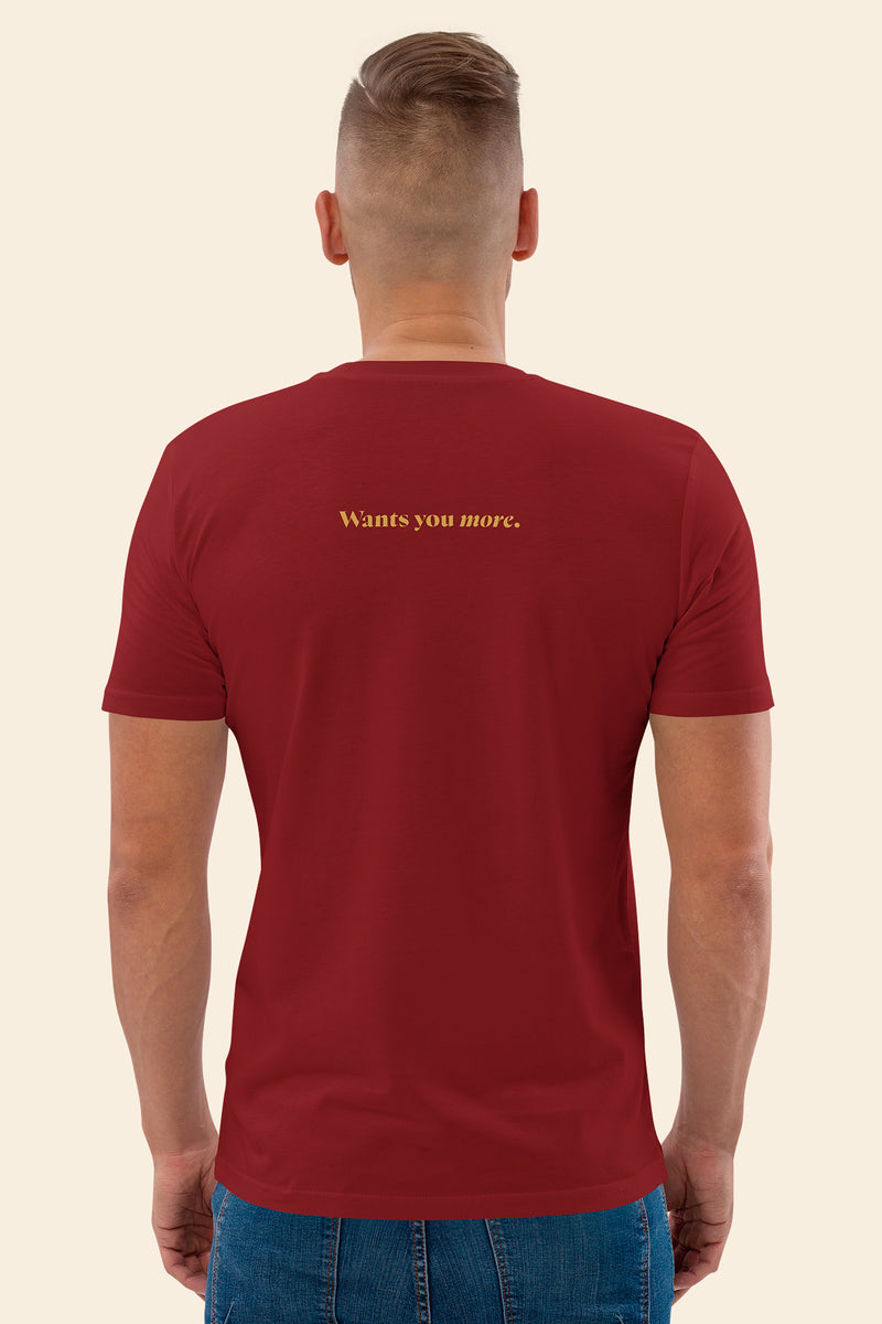 EVERYTHING YOU WANT T-shirt ✸ Burgundy