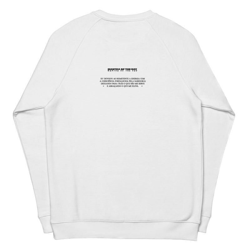 I AM ALWAYS PROTECTED Sweatshirt ✸ White + Grey