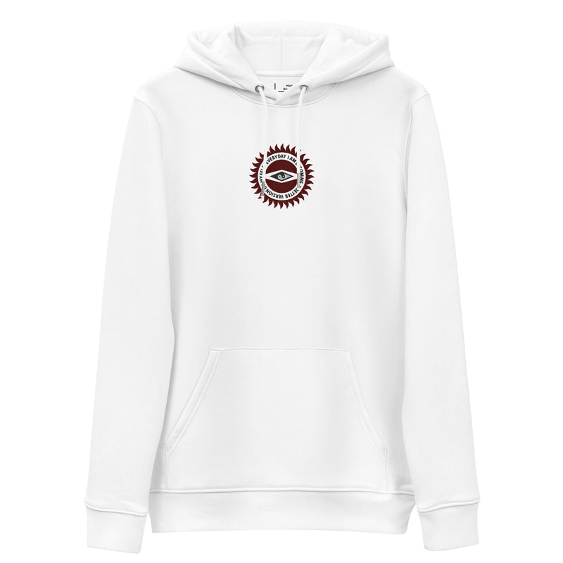 A BETTER VERSION OF MYSELF Hoodie ✸ White + Red