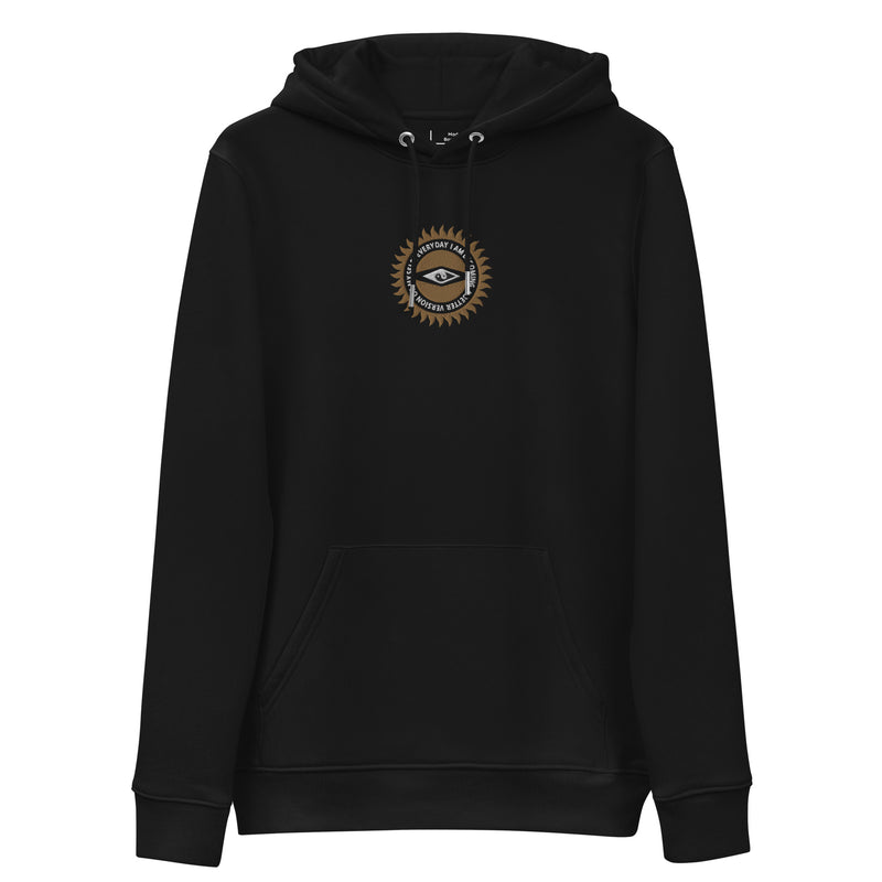 A BETTER VERSION OF MYSELF Hoodie ✸ Black + Gold