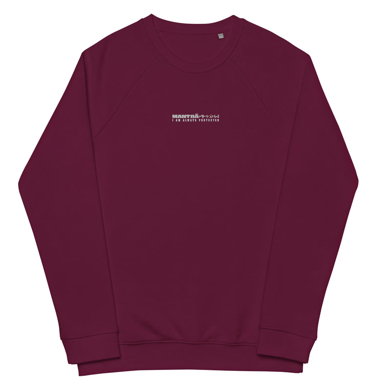 I AM ALWAYS PROTECTED Sweatshirt ✸ Burgundy + White