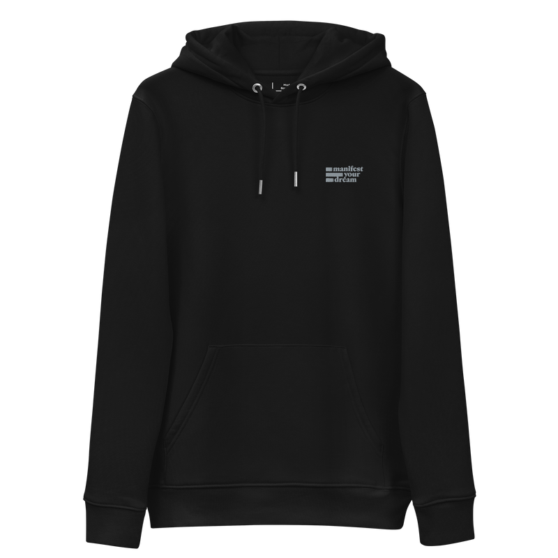 MANIFEST YOUR DREAM Hoodie ✸ Black + Grey